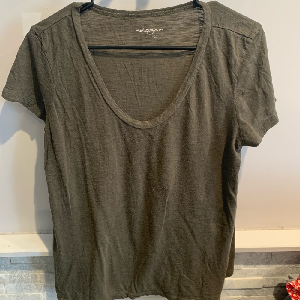 Olive green t shirt